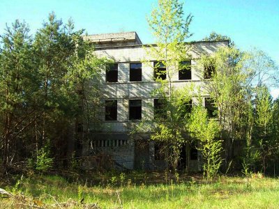 KGB building in Chernobyl