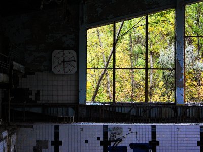 Azure Swimming Pool in Chernobyl