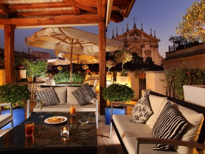 La Terrazza del Cesari Restaurant in Rome