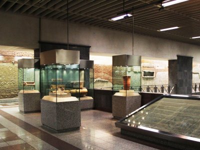 Syntagma metro station in Athens