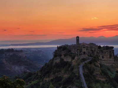 Orvieto and Bagnoregio ghost town