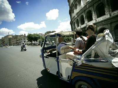 Rome by Ape Piaggio