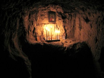 Zverinetskiy caves and Ioninsky monastery